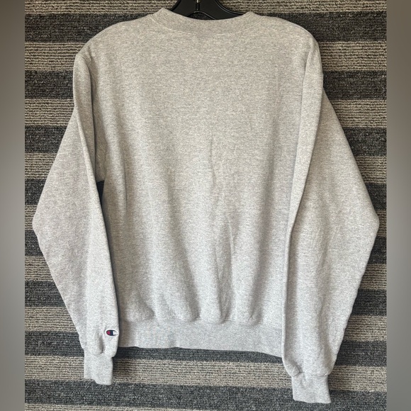 Champion TCU Texas Christian University Grey Crewneck Sweatshirt Men’s Small EUC - Picture 5 of 5